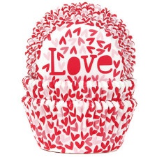 Valentijnsdag cupcakehouders