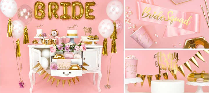  Decoratie voor Gold Vrijgezellenfeesten - Basisartikelen voor de tafel 1