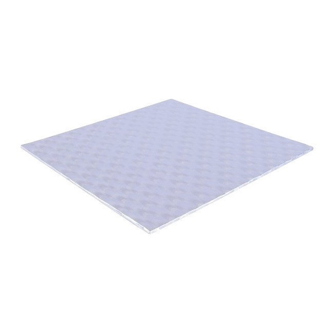 Basis voor cakeje 12 x 12 x 0,3 cm vierkant - 1 stuk