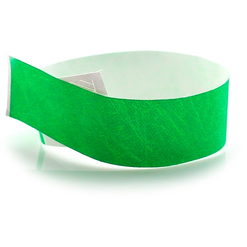 Polsbandje van papier met zelfklevende sluiting, 2,5 cm - 10 stuks - 6