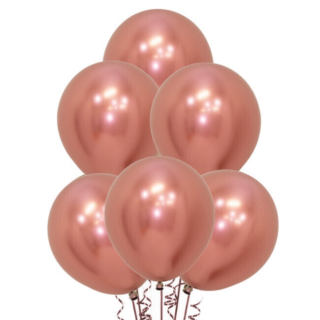 Metallic reflex latex ballonnen van 45 cm - Sempertex - 15 stuks
