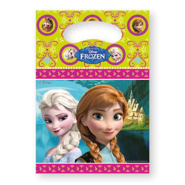 Tasjes van Frozen Elsa en Anna - 6 stuks