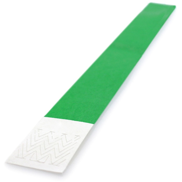 Polsbandje van papier met zelfklevende sluiting, 2,5 cm - 10 stuks - 4