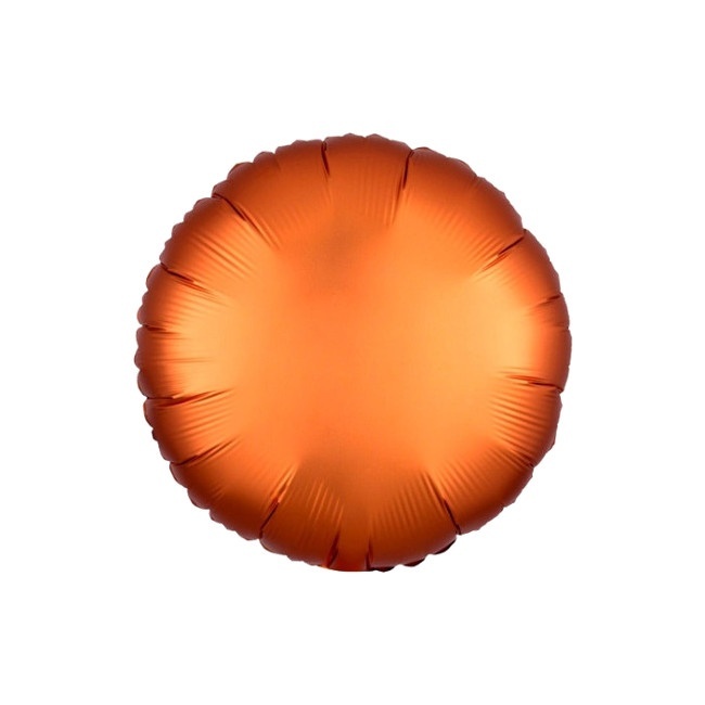 Satin ronde ballon van 43 cm - Anagram - 1 stuk