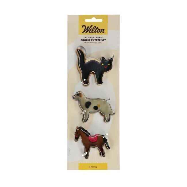 Uitstekers van kat, hond en paard - Wilton - 3 stuks
