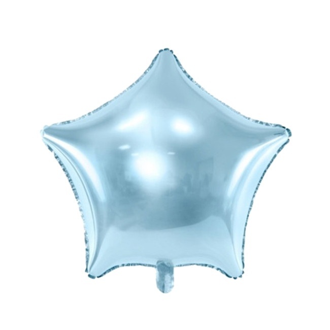 Effen sterballon van 48 cm - PartyDeco - 1 stuk