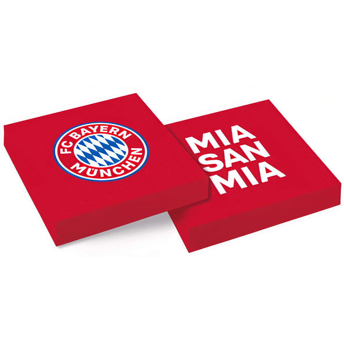 Servetten van FC Bayern München 16,5 x 16,5 cm - 20 stuks