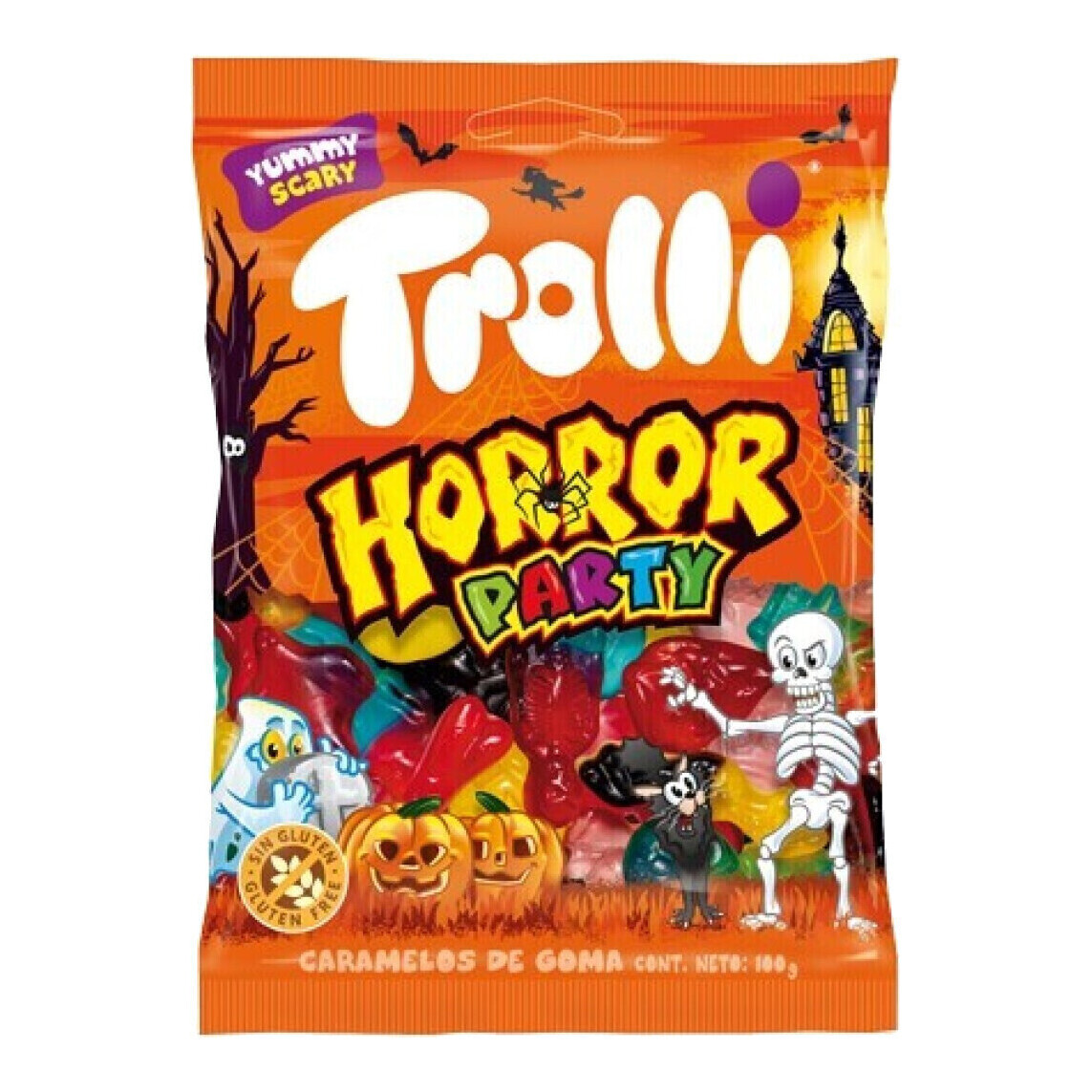 Assortiment van Halloween snoepjes - Trolli Horror Party - 100 gr