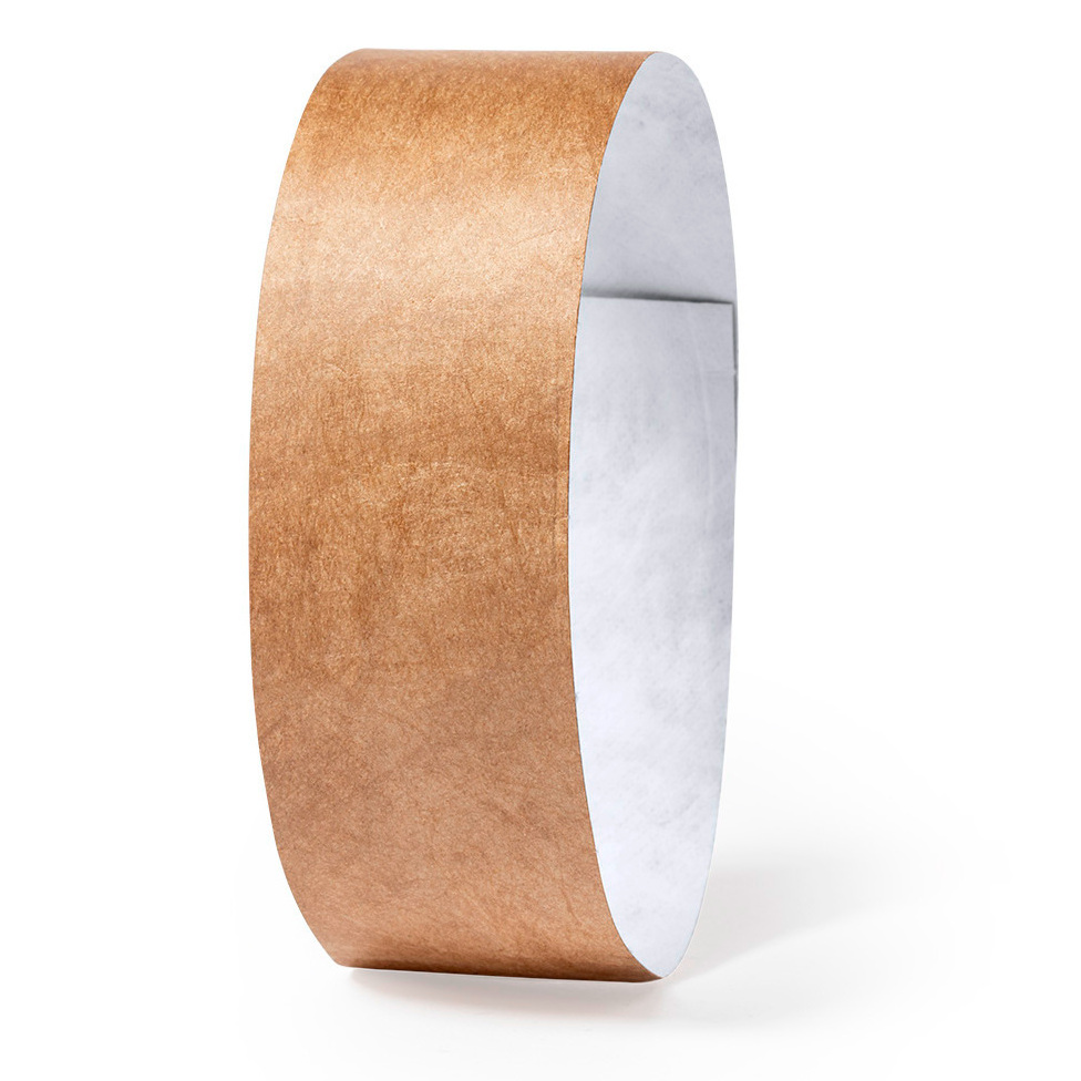 Papieren armband Nature 2,7 cm - 10 stuks