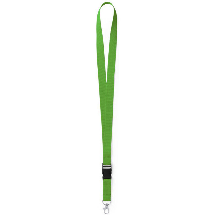 Lanyard in kleuren met haak en gesp - 1 stuk