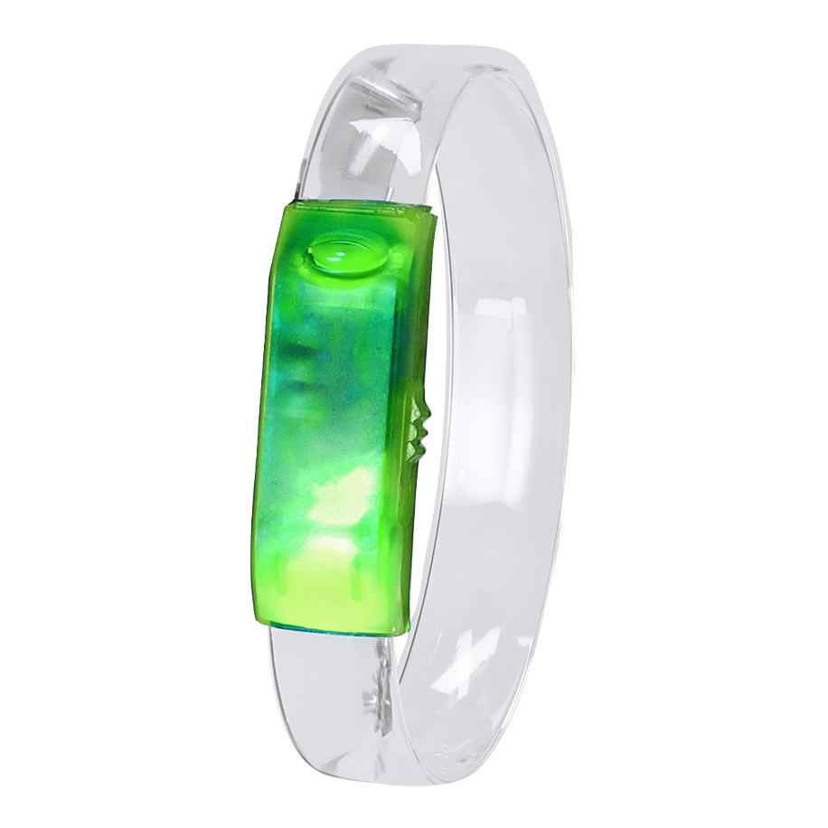 Armband met kleurrijke Led-verlichting - 1 stuk