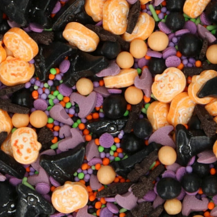 Halloween Nacht Sprinkles van 70 gr - Funcakes