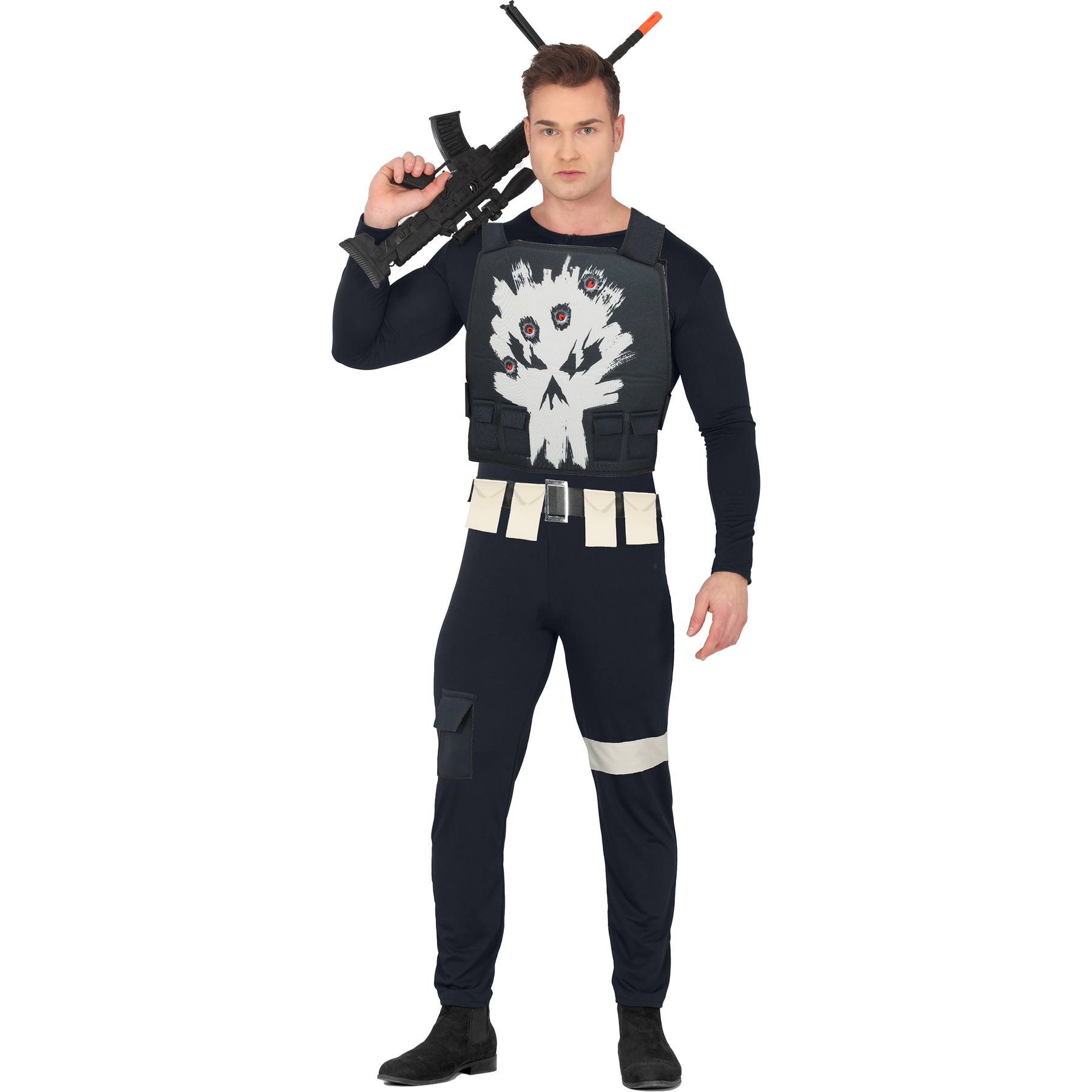 Kostuum van The Punisher voor mannen