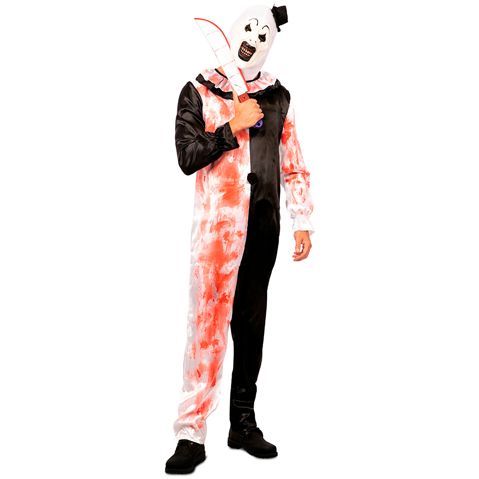 Vreselijk clownskostuum voor mannen