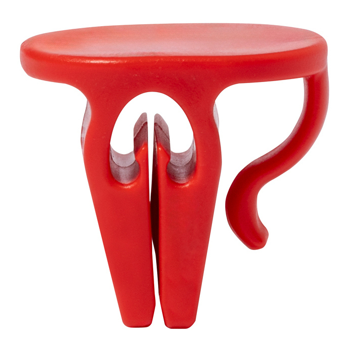 Kleurrijke bekerhouderklem - 1 stuk