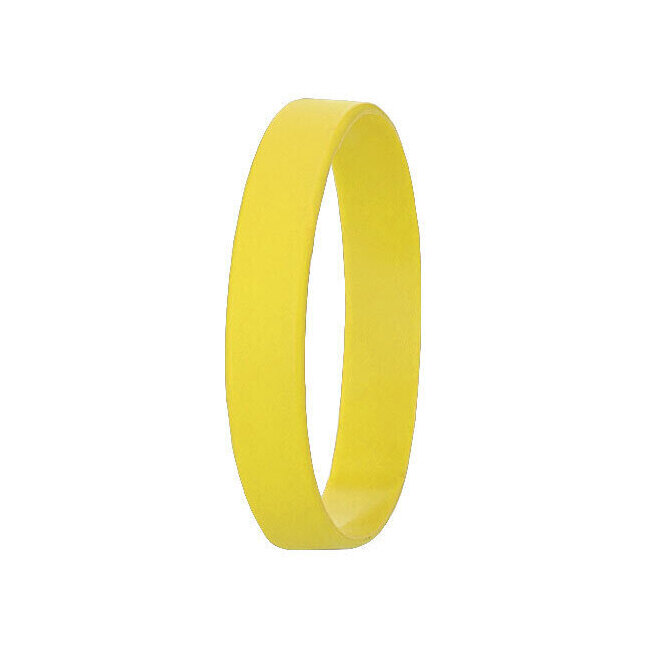 Siliconen armband van 1,2 cm - 50 stuks