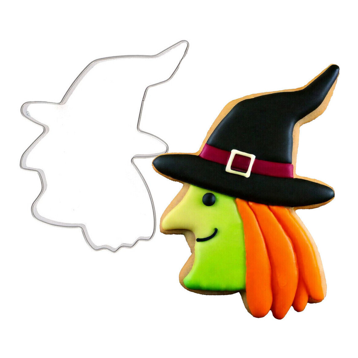 9 cm heksenfiguur uitsnijder - Wilton