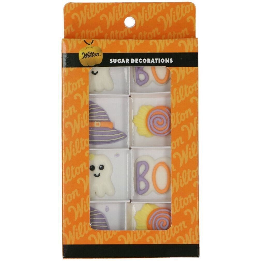 Halloween suikerfiguurtjes van spook en heks - Wilton - 8 stuks - 2