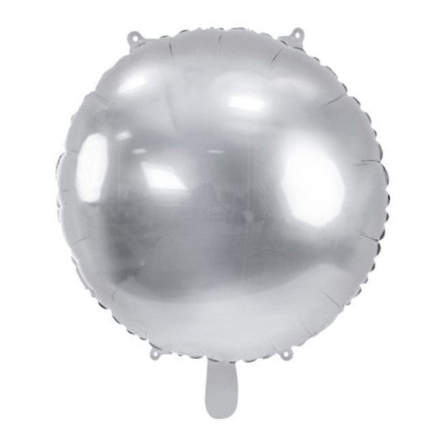 Metallic ronde ballon 45 cm - Partydeco