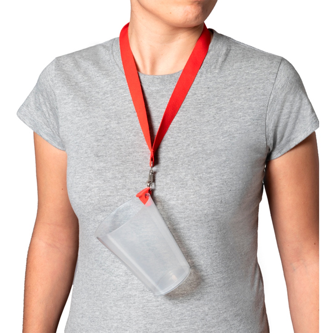 Kleurrijke bekerhouderklem - 1 stuk - 2