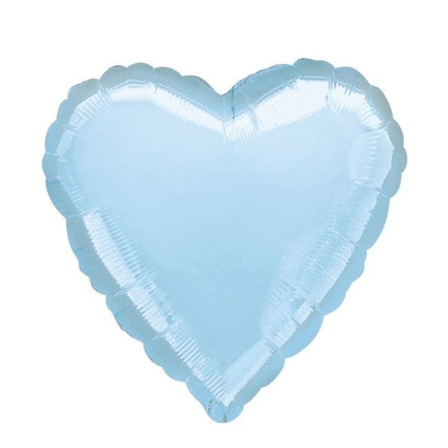 XL kleurrijk hartvormige ballon van 80 cm - Anagram - 1 stuk