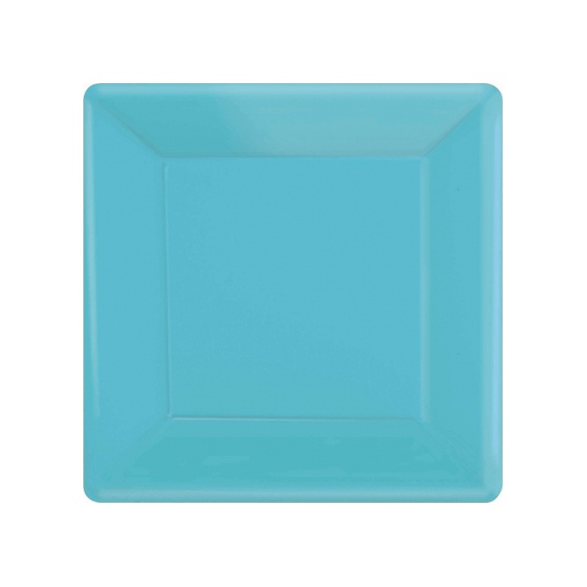 Kleurrijke kartonnen borden van 26 cm - 20 stuks