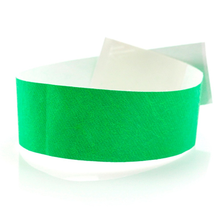Polsbandje van papier met zelfklevende sluiting, 2,5 cm - 10 stuks - 3