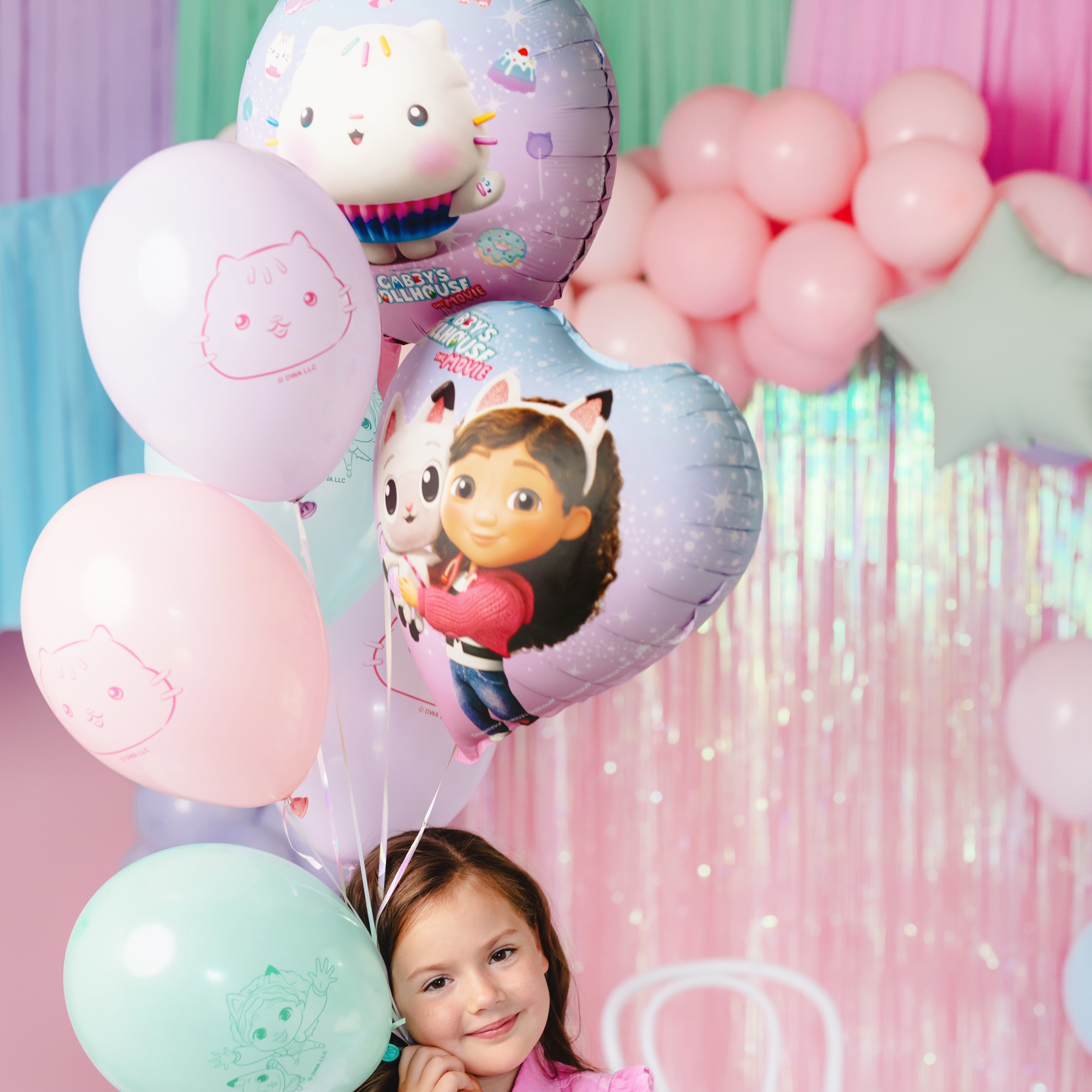 Latex ballonnen van Gabby's Dollhouse van 30 cm - 6 stuks - 3