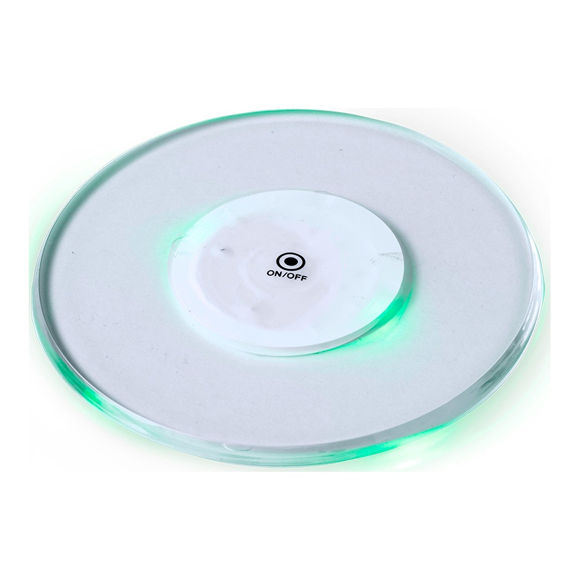 Onderzetter met 6 LEDs om drankjes van 10 cm te verlichten - 6