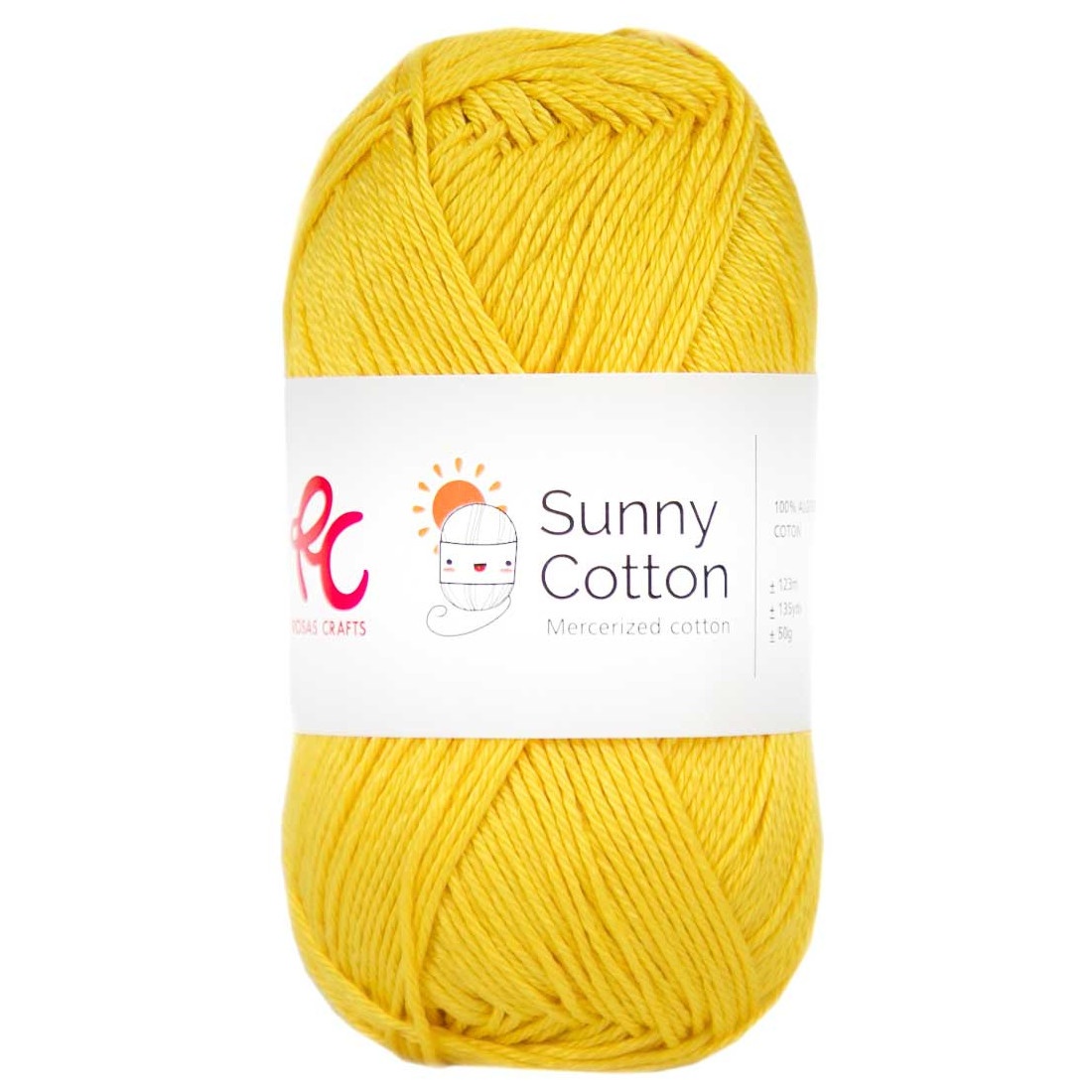 Sunny Cotton van 50 gr - Rosas Crafts