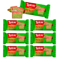 Look Me pistachio wafel van 38 gr - 6 stuks