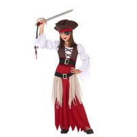 Zeemeermin piratenkostuum voor meisjes