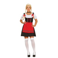 Tiroler kostuum met schort voor vrouwen