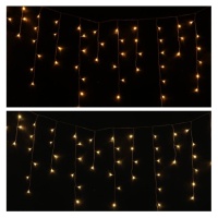 Gordijn van 300 witte leds - 9 m