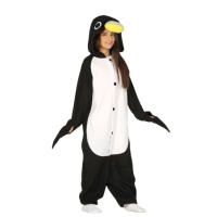 Kinder pinguïn kostuum met capuchon