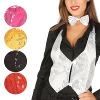 Vest met pailletten voor vrouwen