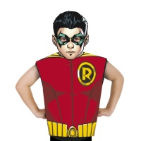 Robin kostuum met shirt en masker voor kinderen