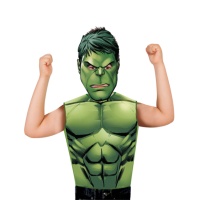 Hulk kostuum met shirt en masker voor kinderen