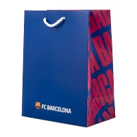 Cadeautas 32 x 26 x 12 cm Barcelona blauw