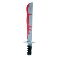 Bloederige moordenaarsmachete - 44 cm