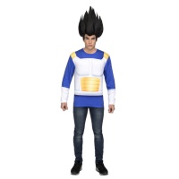Vegeta verkleed t-shirt voor heren