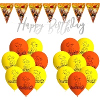 Decoratiepakket voor Dragon Ball-feest - 18 stuks