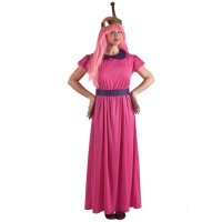 Roze prinsessenkostuum voor dames
