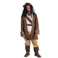 Piratenkostuum Jack van de Zeeën voor heren
