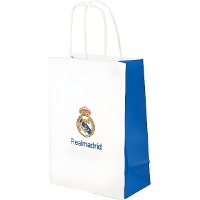 Lichte Real Madrid cadeauzak 21 x 16 x 8 cm