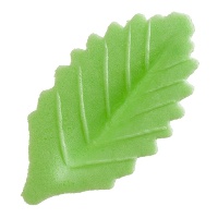 Gekleurde bladwafels van 4,5 cm - Dekora - 1000 stuks