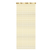 Decoratief gordijn met sterren van 2,45 x 1 m
