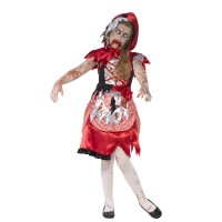Zombie Roodkapje kostuum voor meisjes