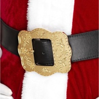 Riem met gouden gesp van de Kerstman
