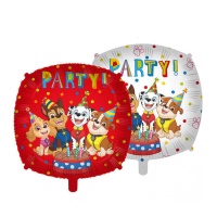 Paw Patrol Party vierkante ballon 46 cm